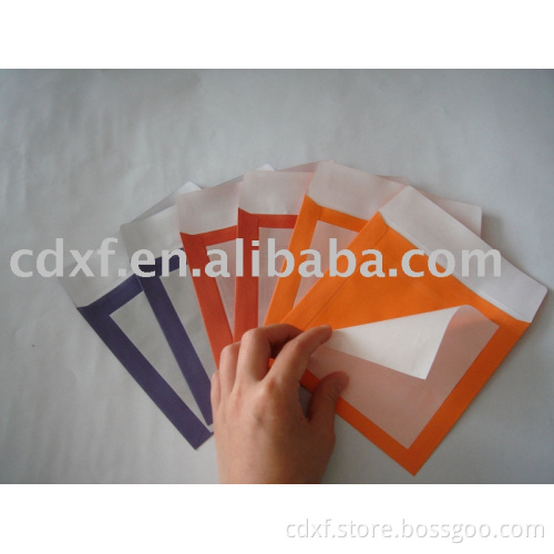 colorful CD sleeve with strong backer